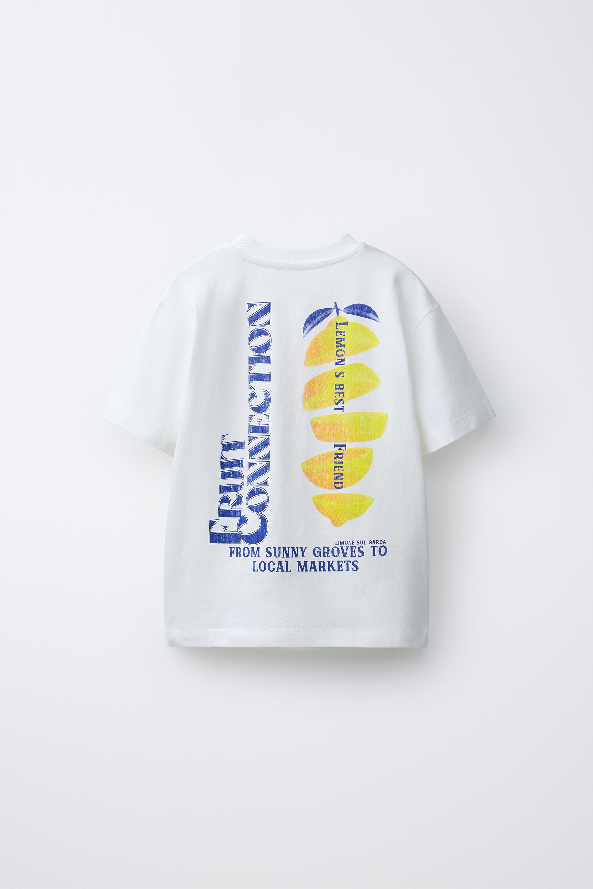 T-SHIRT IMPRIMÉ FRUITS