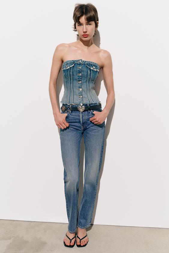 Zara strapless corset too