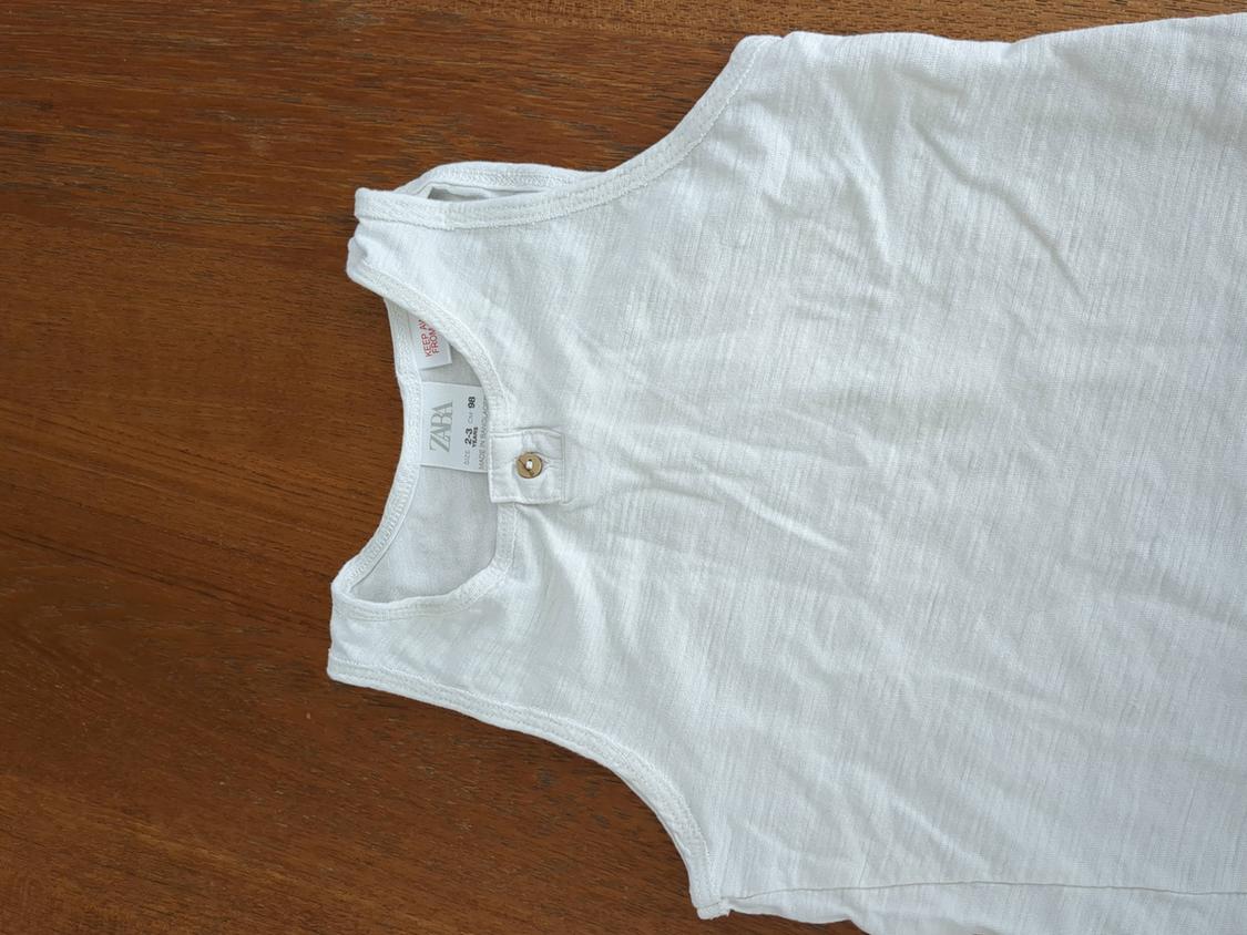 SLEEVELESS HENLEY TSHIRT - Image 4