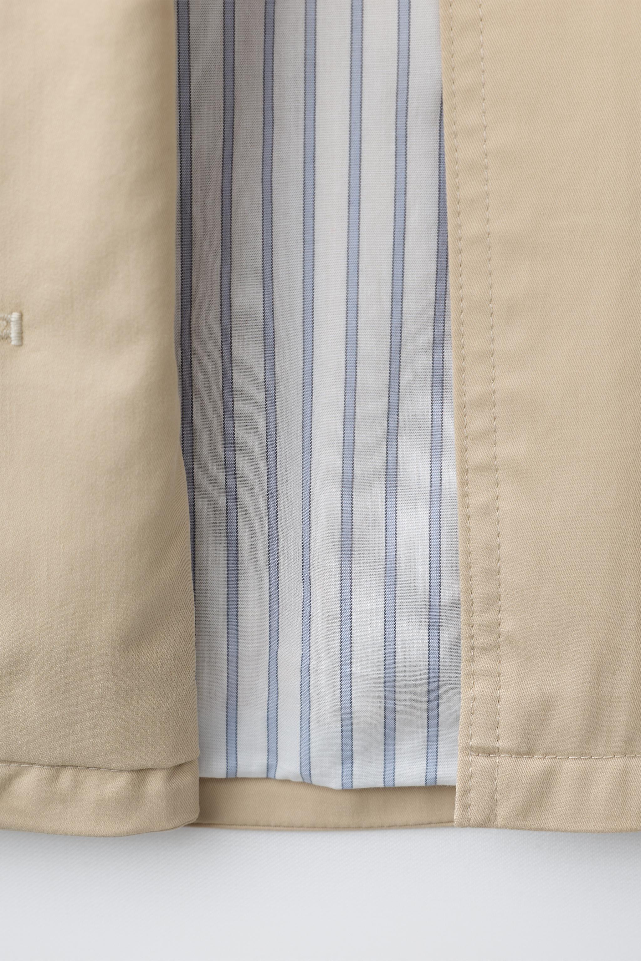SHORT TRENCH COAT