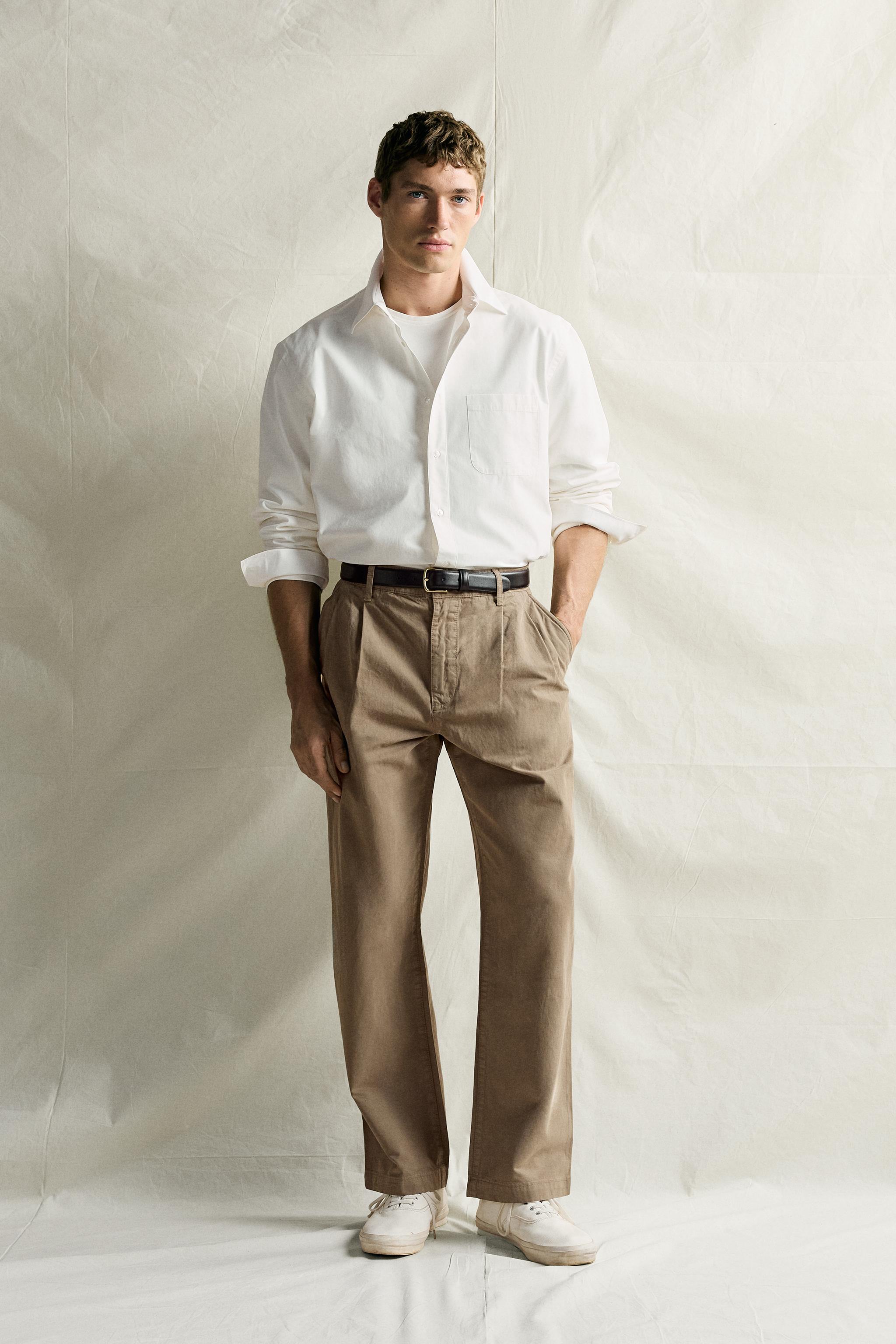 PANTALON CHINO REGULAR FIT PLIS