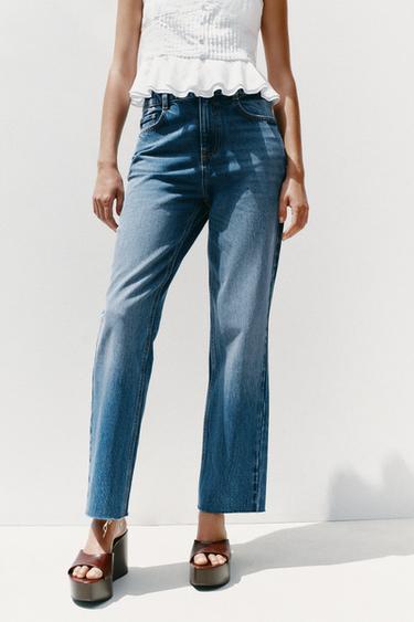 JEAN Z.02 STRAIGHT ANKLE ALTO - Bleu de Zara - Image 1