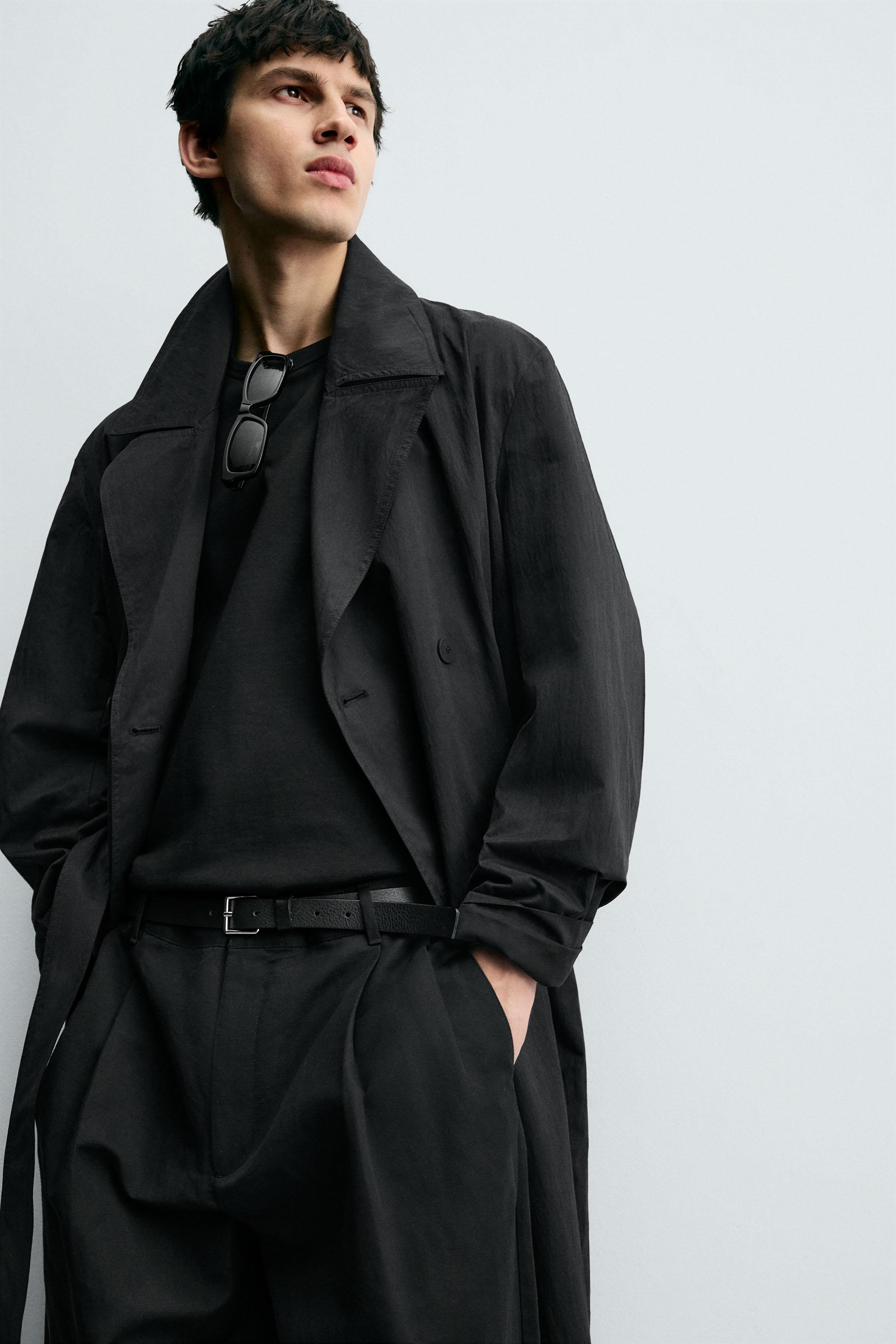 オーバーサイズフィット トレンチコート - オフホワイト | ZARA