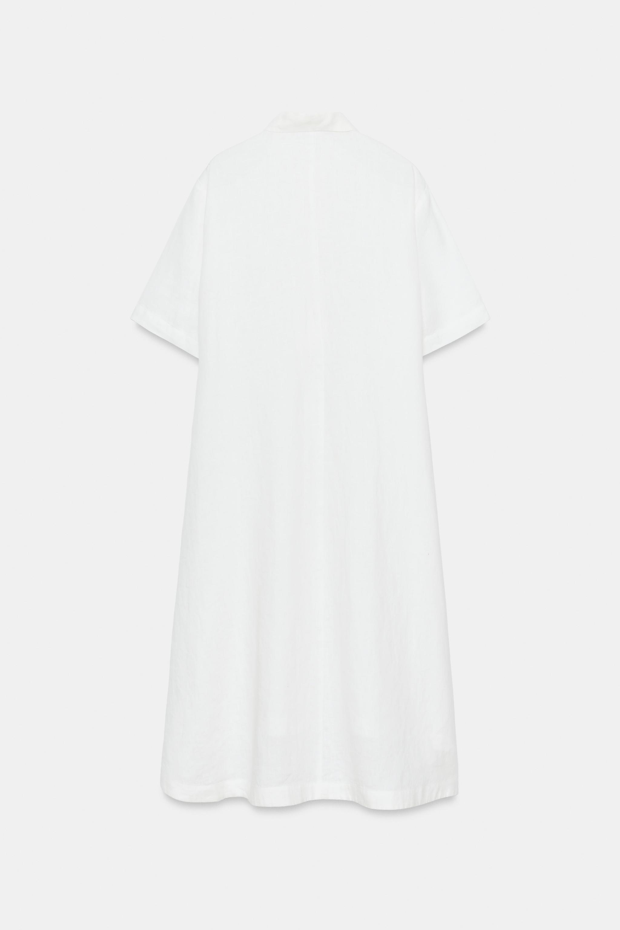 ROBE CHEMISE EN LIN ZW COLLECTION