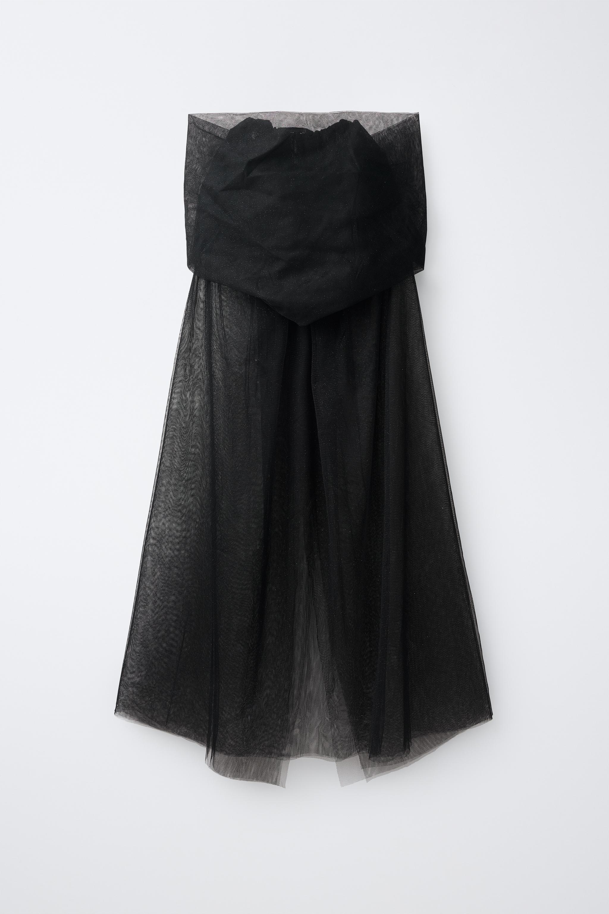 GLITTER COSTUME HOODED CAPE