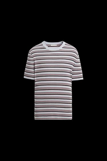 GERIPPSTES GESTREIFTES T-SHIRT - Gestreift von Zara - Bild 0