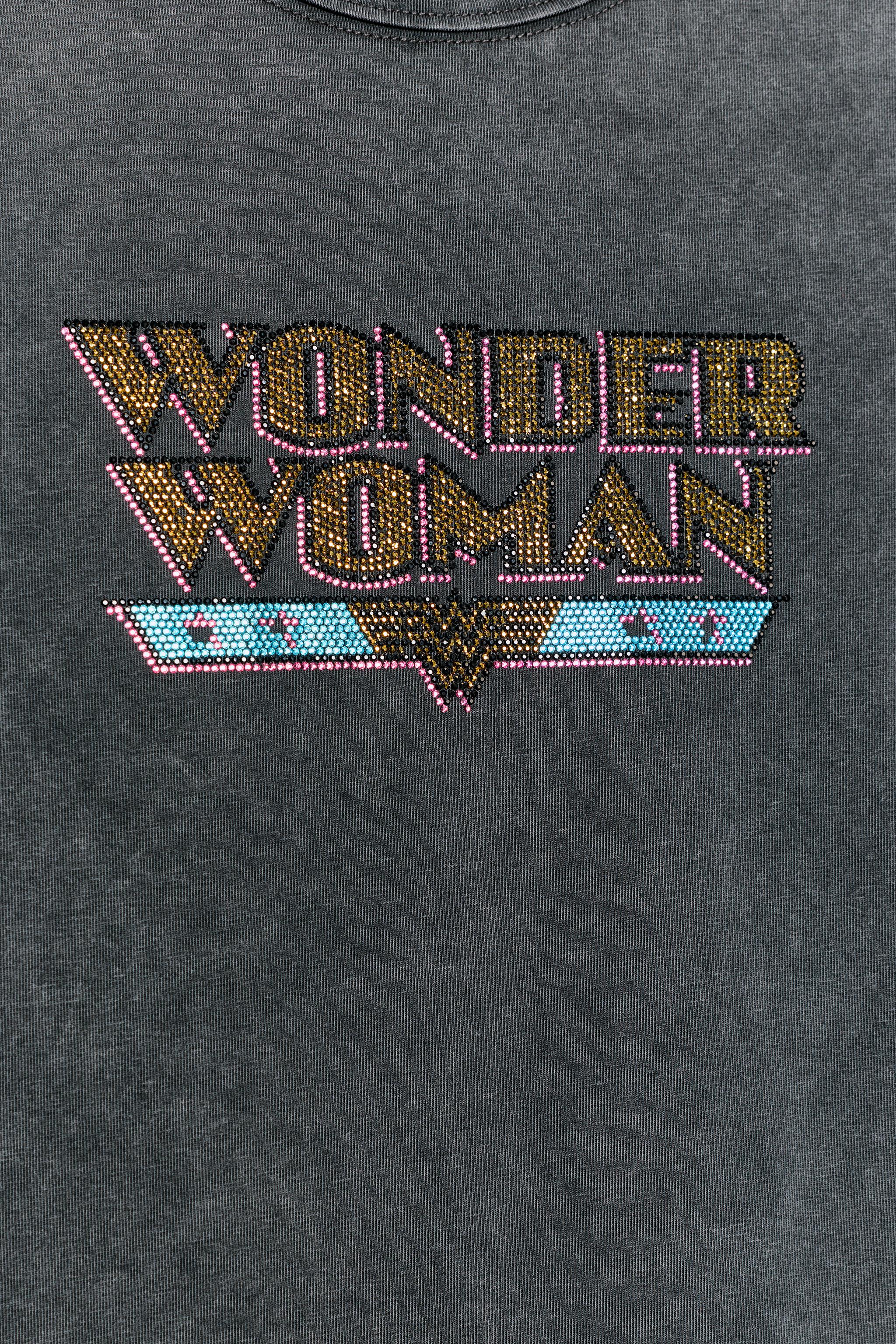 WONDER WOMAN RHINESTONE T-SHIRT