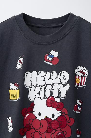 HELLO KITTY © SANRIO T-SHIRT - Anthracite grey by Zara - Image 2