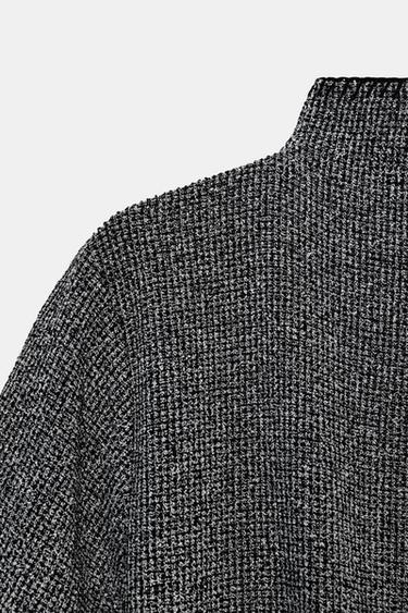 COMBINED MIDI DRESS - Mid-grey by Zara - Image 7