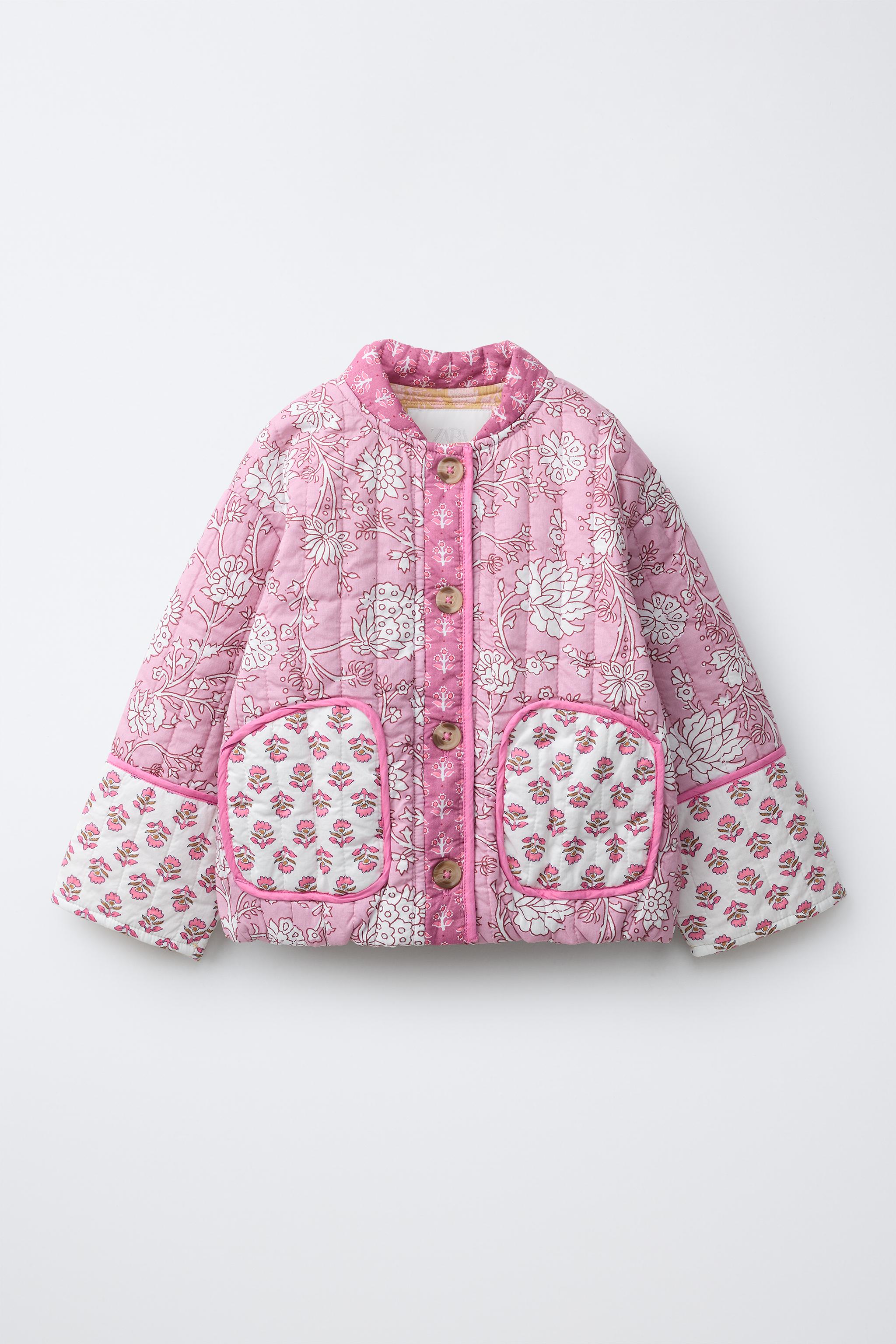 VESTE MATELASSÉE PATCHWORK FLEURI