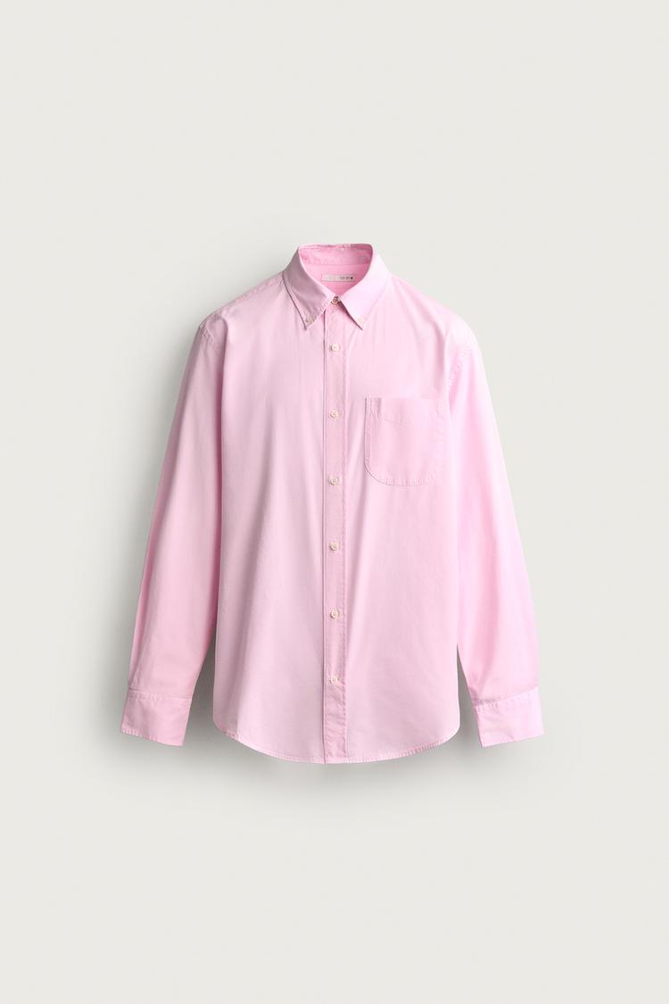 REGULAR FIT COTTON SHIRT