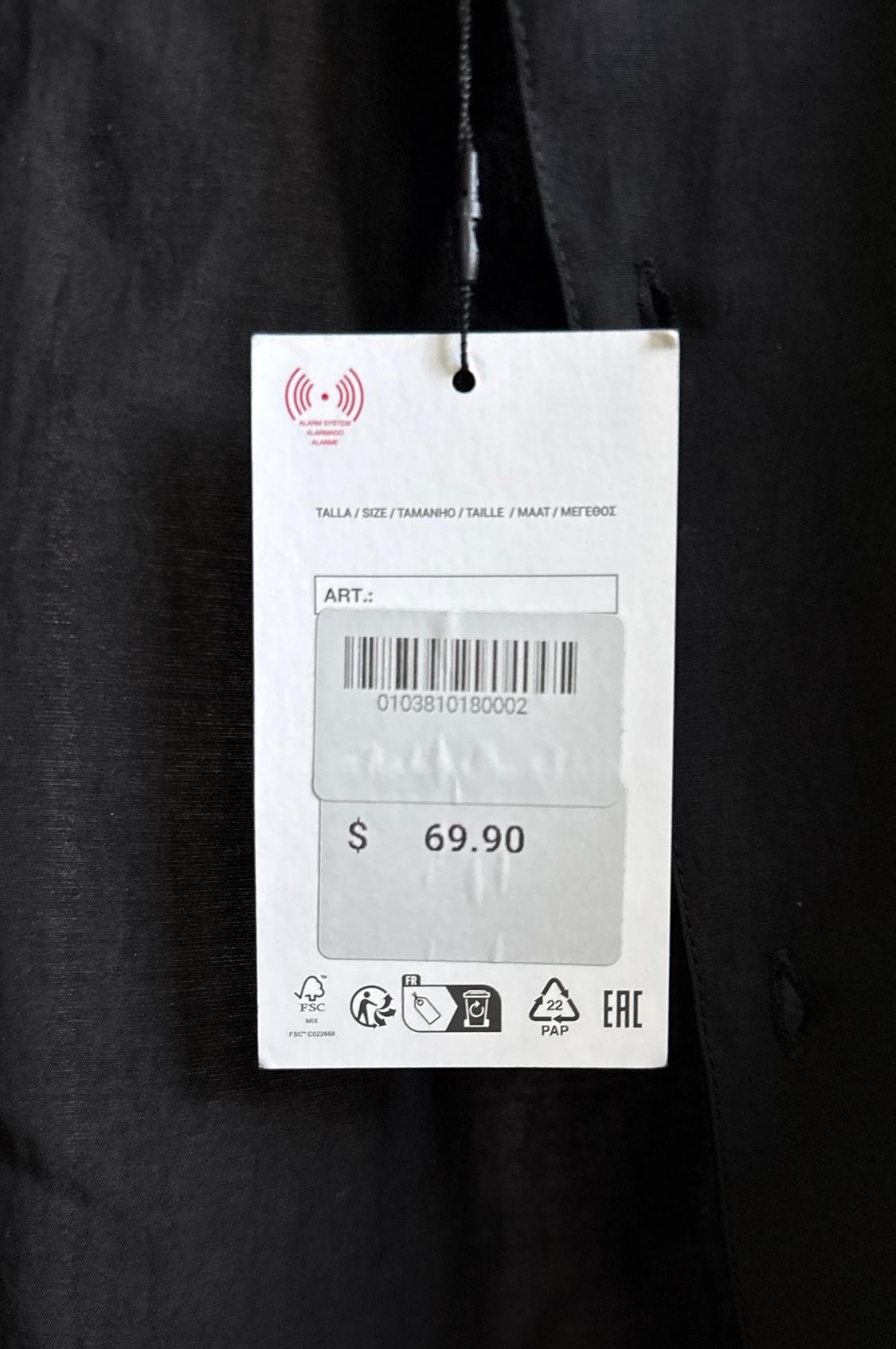 FLOWY BAND COLLAR SHIRT - Image 3