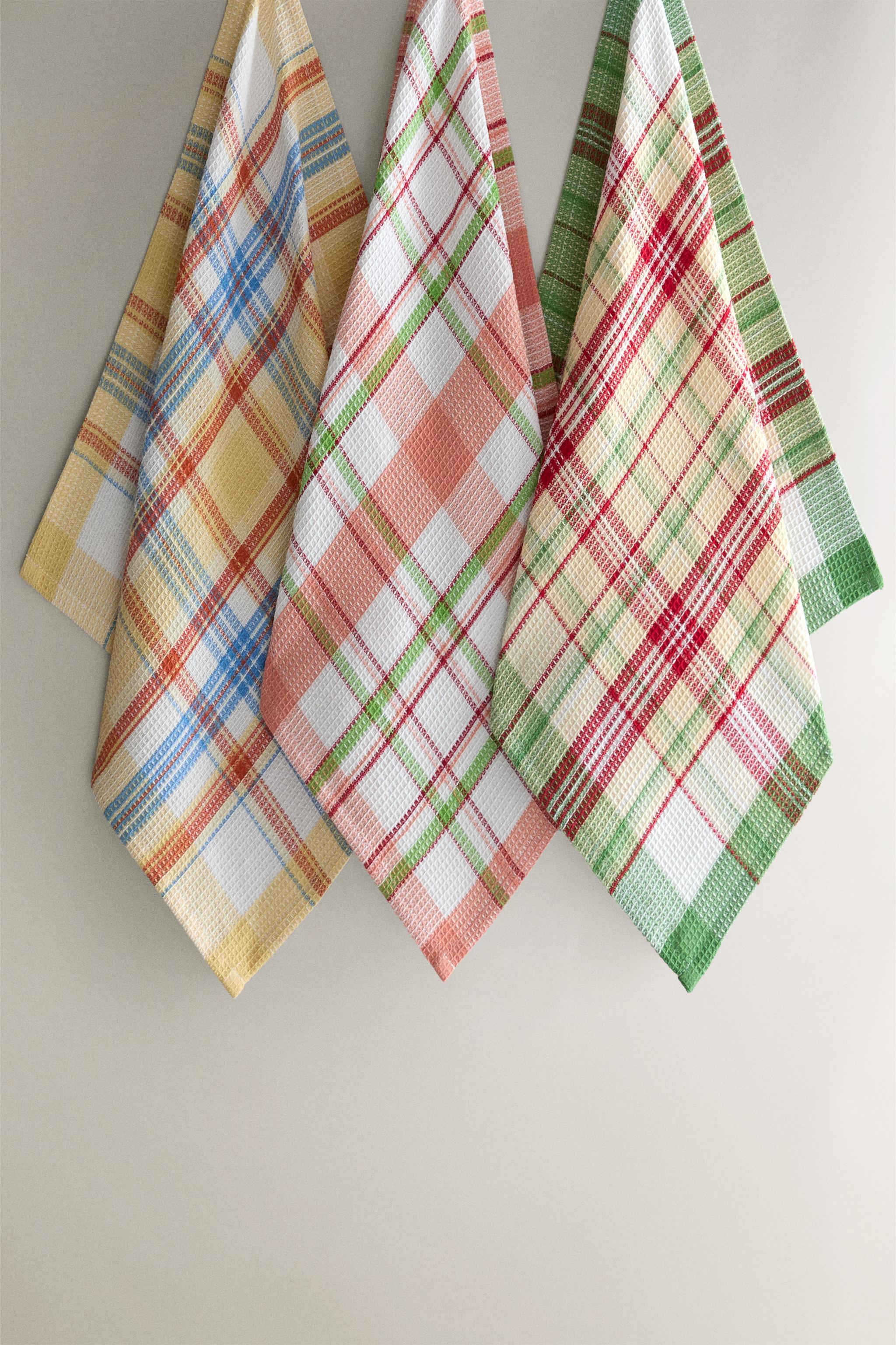 Женские полотенца Zara WAFFLE KITCHEN (PACK OF 3)