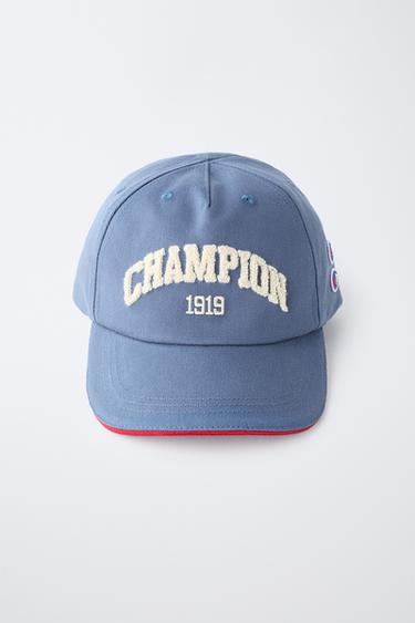 CHAMPION ® X ZARA CHENILLE EMBROIDERY CAP - Blue by Zara