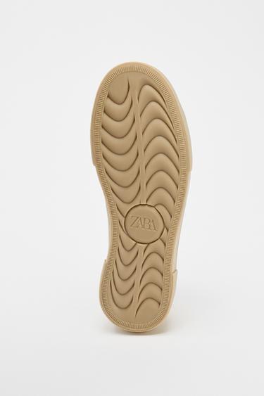 CHAUSSURES DE SPORT EN TISSU - Blanc écru de Zara - Image 4