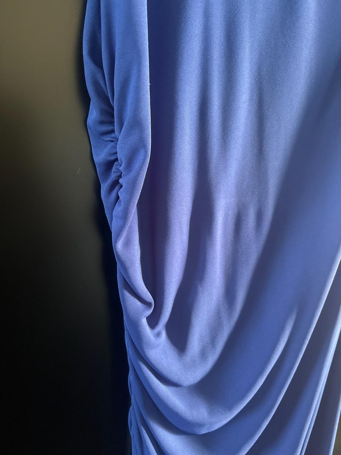 MIDI DRESS WITH DRAPED DETAIL - Image 3