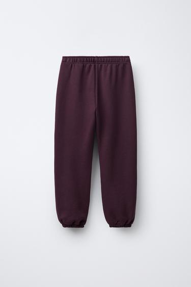 PANTALON JOGGER LILO & STITCH © DISNEY - Bordeaux foncé de Zara - Image 1