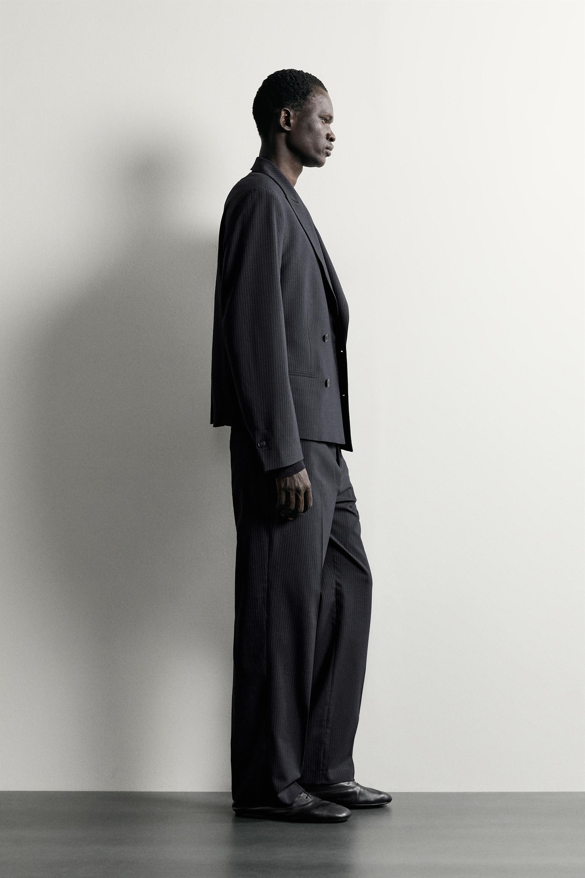 PANTALON DE COSTUME À RAYURES TENNIS