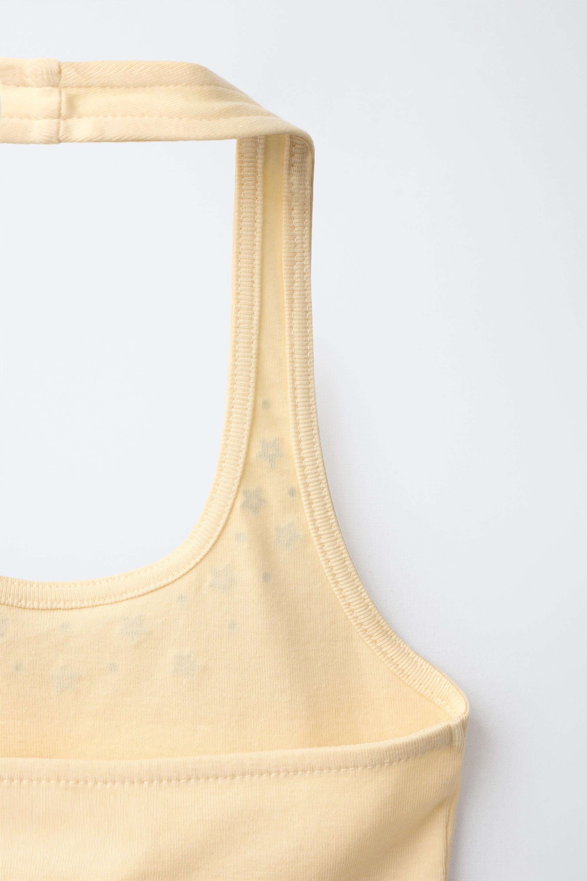Детские топы Zara STAR HALTER TOP — фото 5
