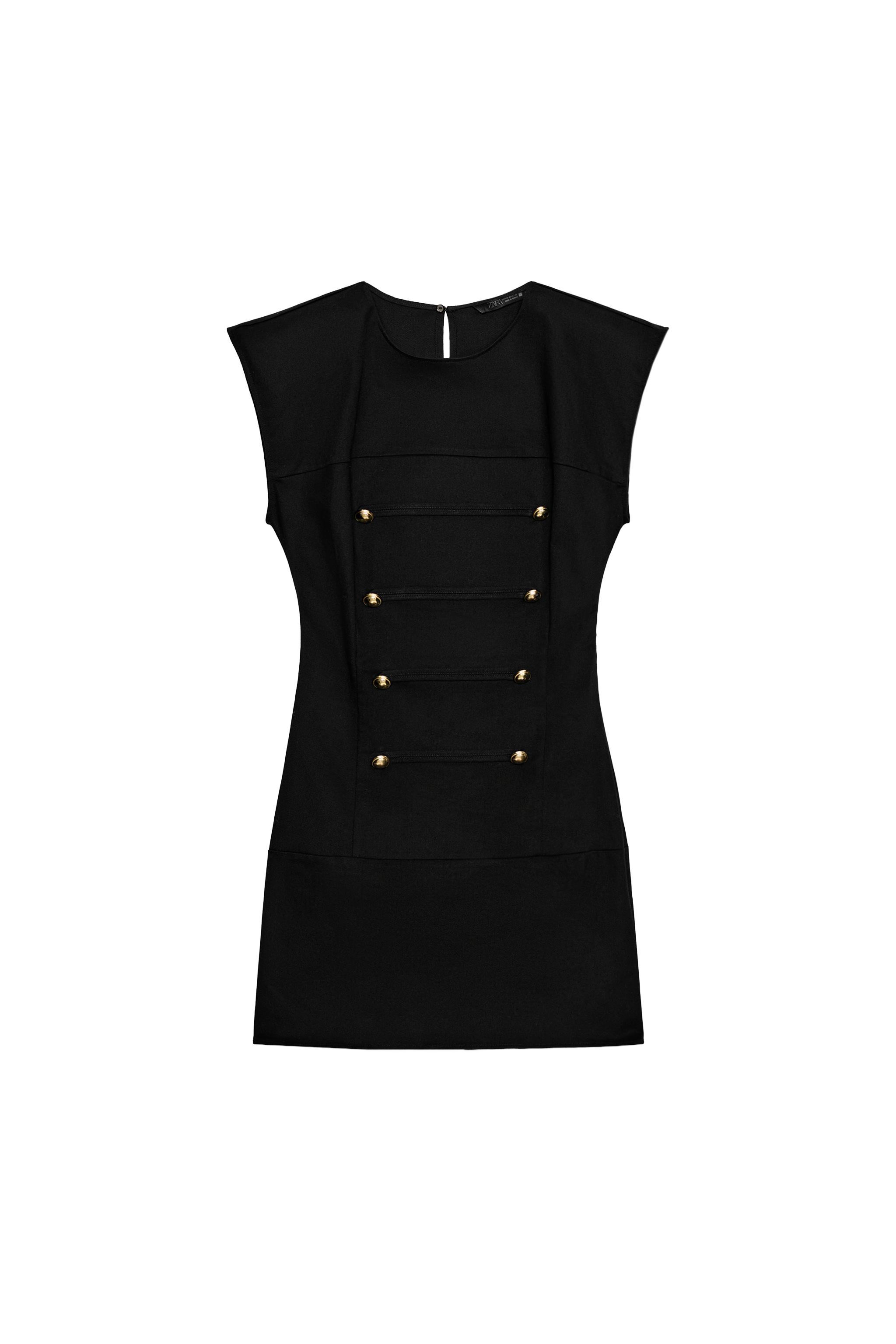 VESTIDO CORTO ALAMARES