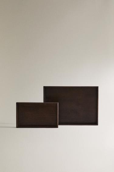 ABLAGE BADEZIMMER HOLZ - Dunkelbraun von Zara - Bild 0