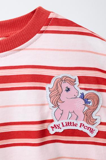 MY LITTLE PONY® STRIPED T-SHIRT - Red by Zara - Image 2
