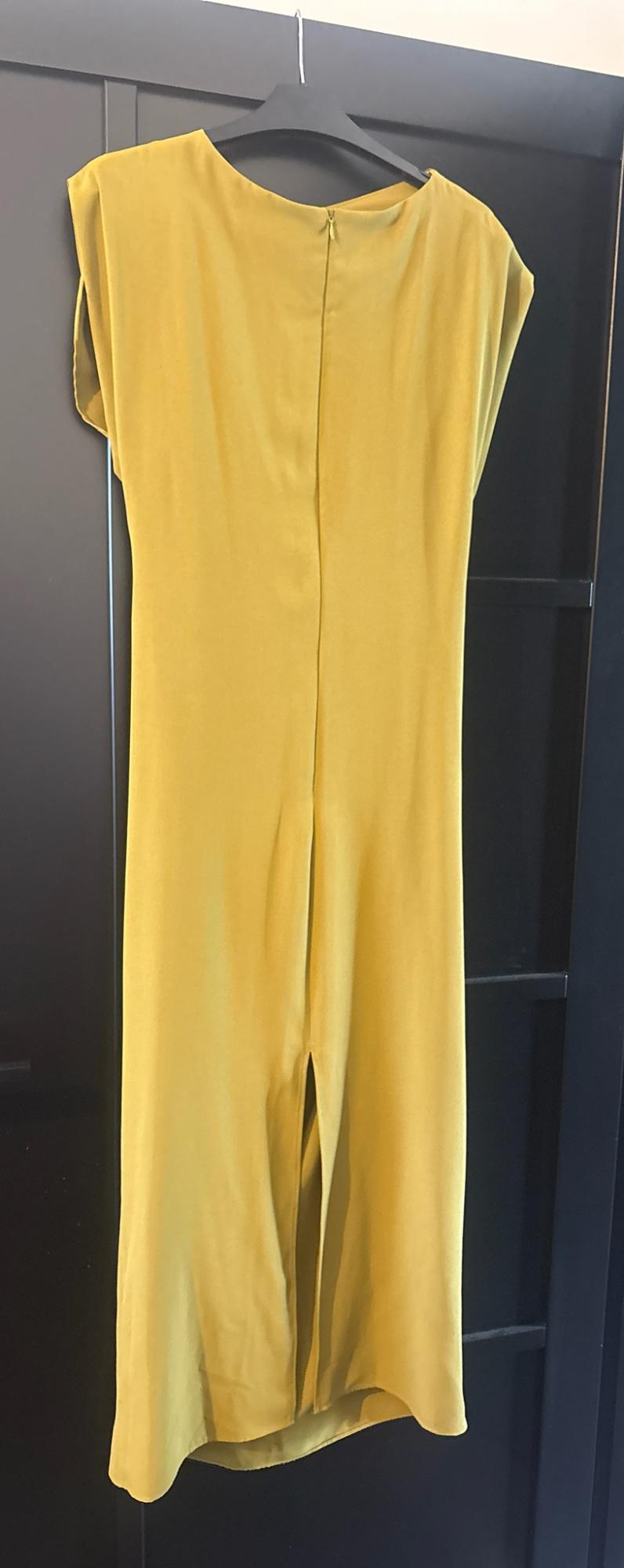 MIDI DRESS WITH GOLDEN APPLIQUÉ - Image 5