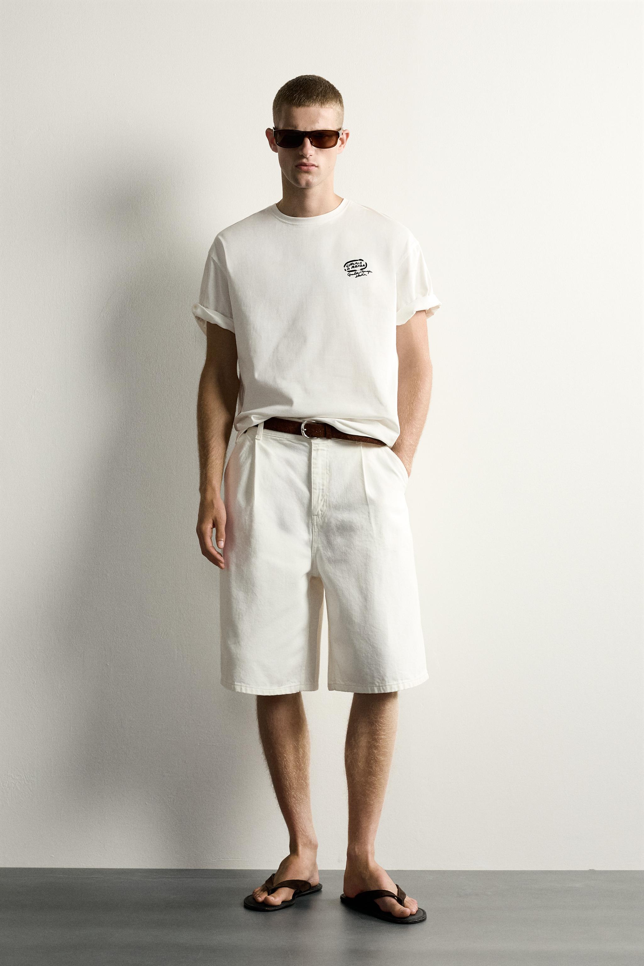 RELAXED FIT CERAMIC PRINT T-SHIRT