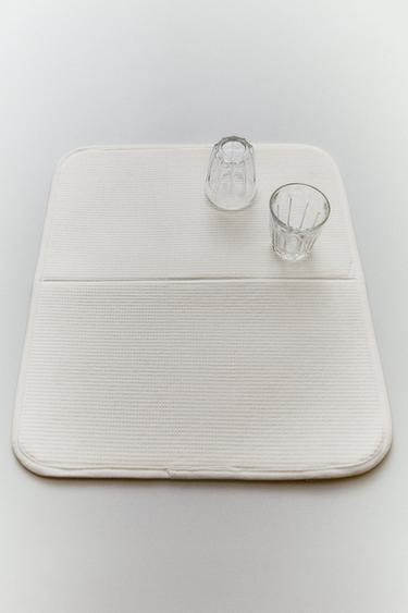 DISH DRYING MAT - Cream by Zara