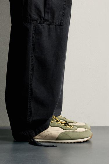 BASKET BAREFOOT BIMATIÈRE - Vert de Zara - Image 0