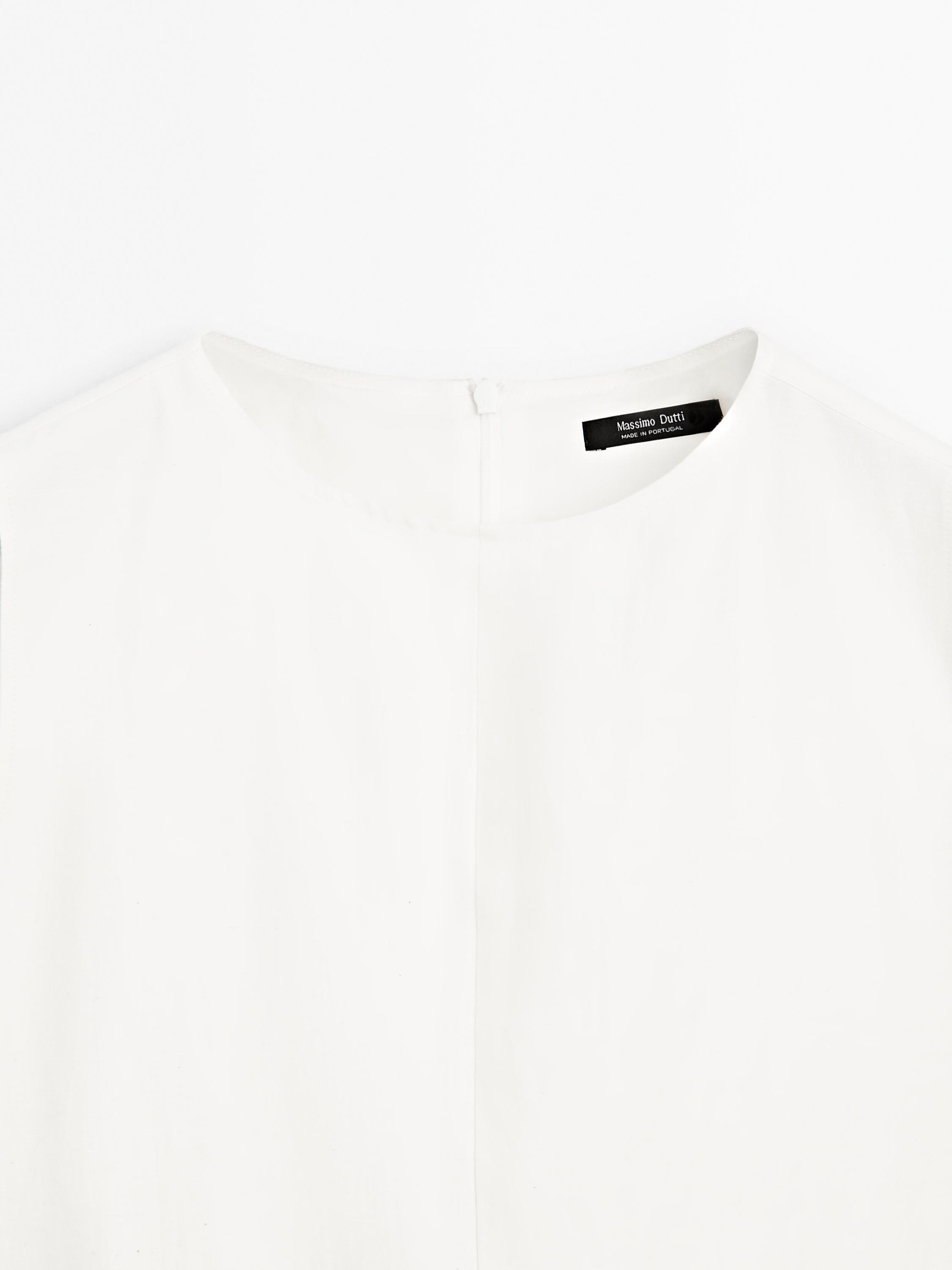 Midi dress with belt detail