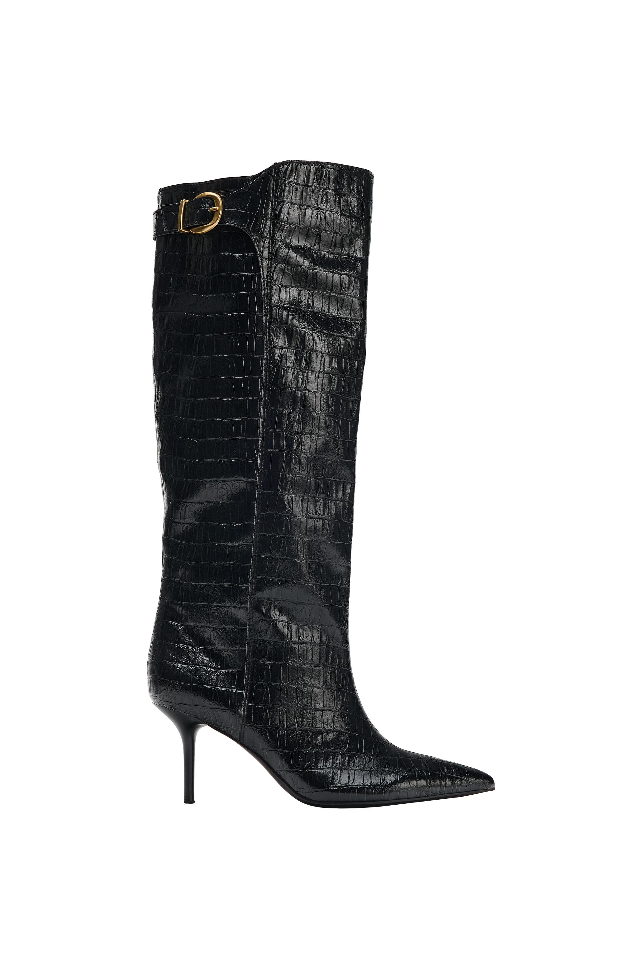 BOTA TACÓN ESTAMPADA