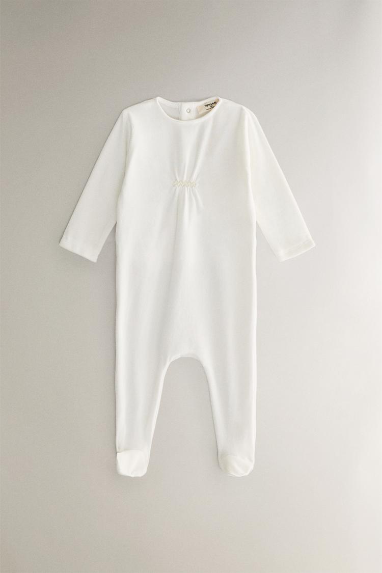 Pagliaccetto Neonato Zara Abbigliamento Neonato PAGLIACCETTO DA