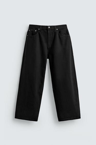 JEAN BALLOON FIT - Noir de Zara
