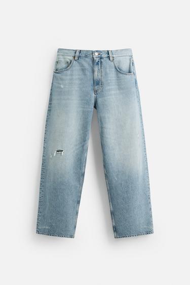 Zara BAGGY 版型牛仔褲 © OTIS KWAME KYE QUAICOE - 淡藍色