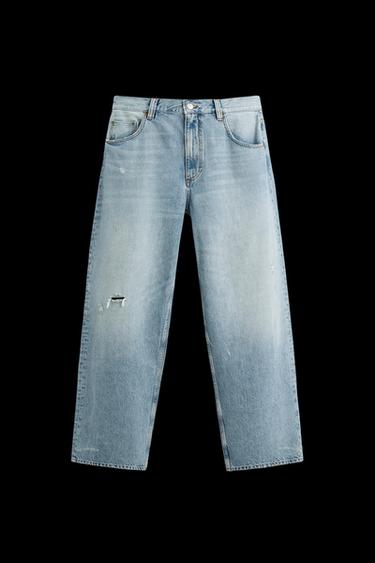 Zara BAGGY FIT JEANS © OTIS KWAME KYE QUAICOE - Light blue - Image 0