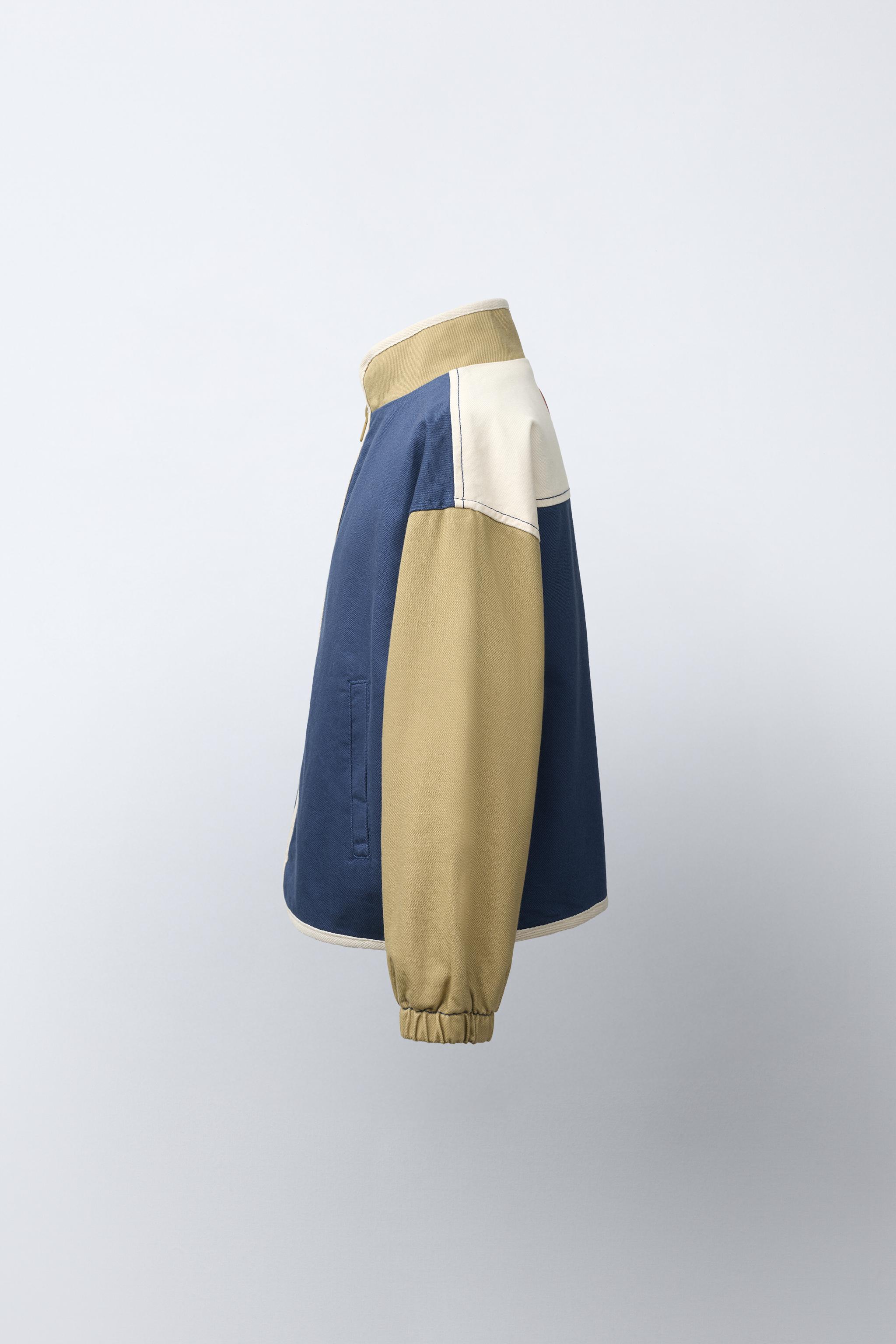 BLOUSON COLOR BLOCK