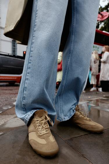 SOFT RUNNING TRAINERS - Brown by Zara - Image 1