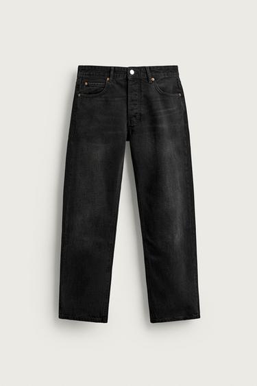 Zara REGULAR FIT JEANS - Charcoal