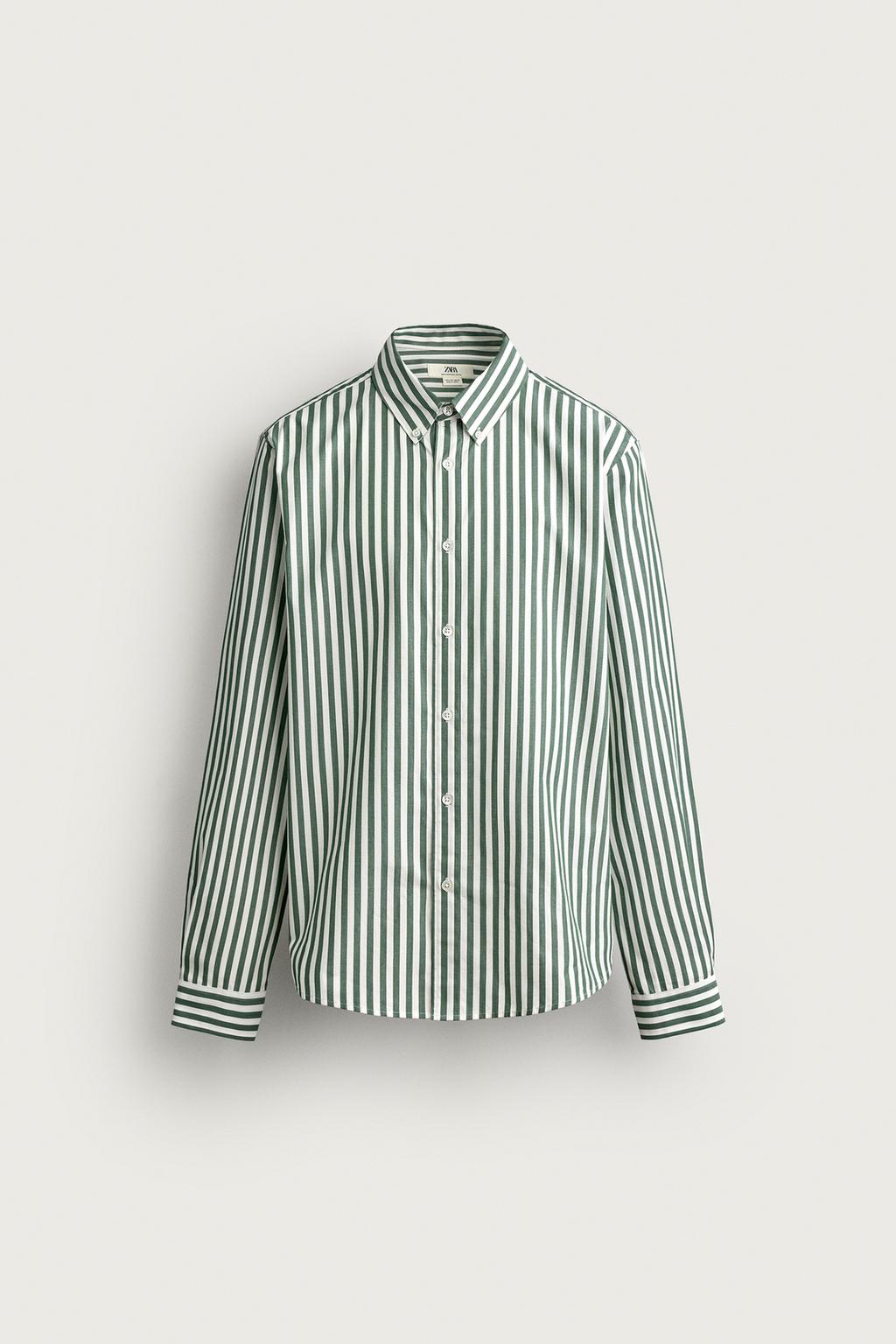 STRIPED RELAXED FIT SHIRT