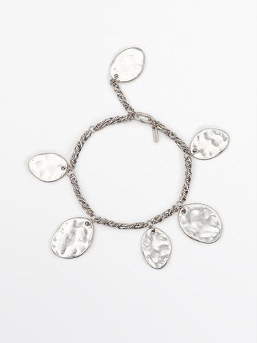 Zara Coin bracelet - Silver
