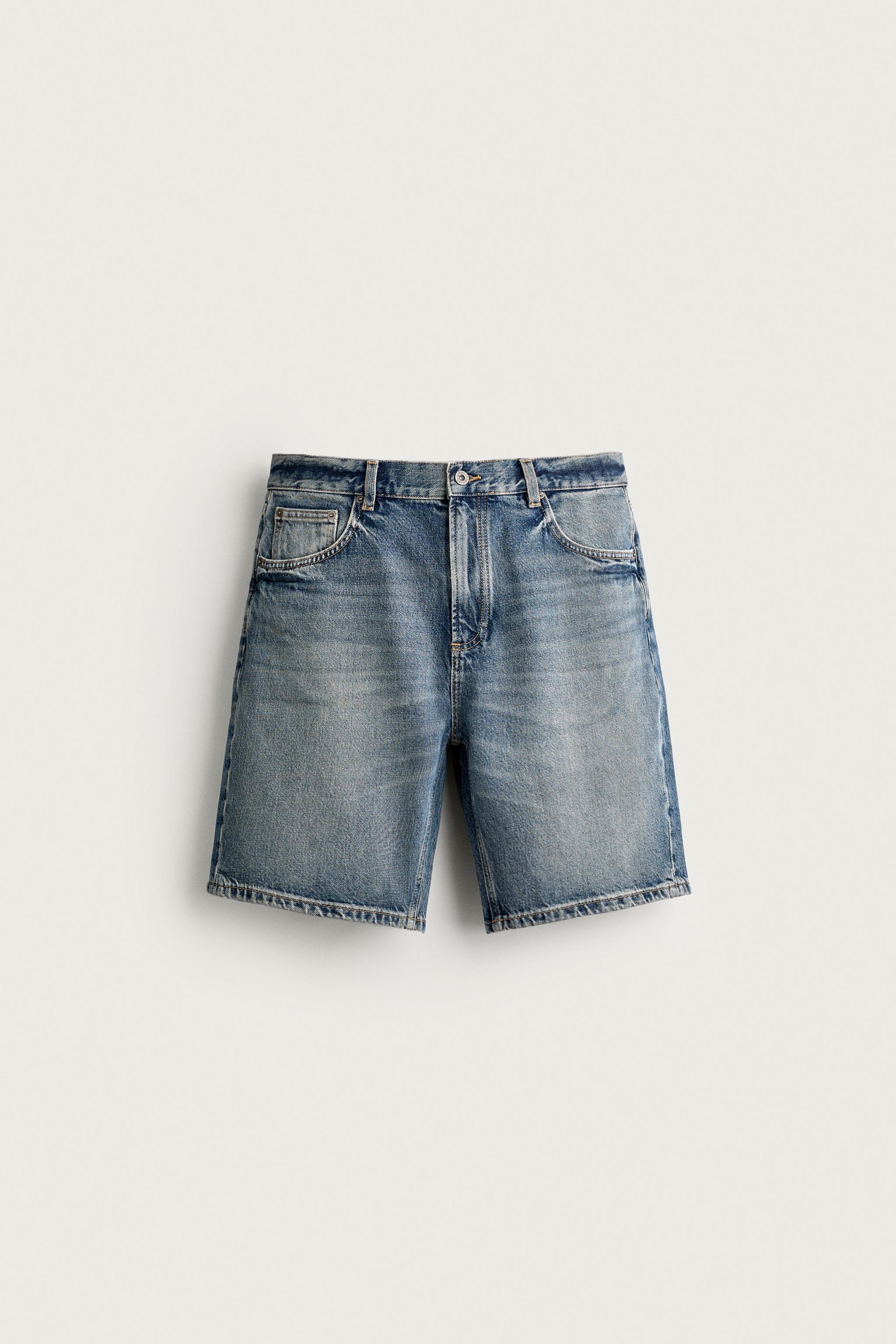 デニムショートパンツ | メンズ | ZARA 日本