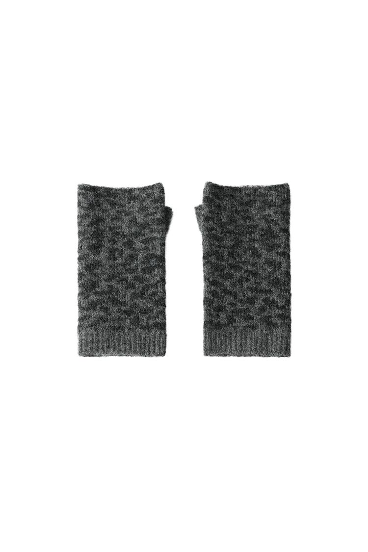Guantes mitones animal print