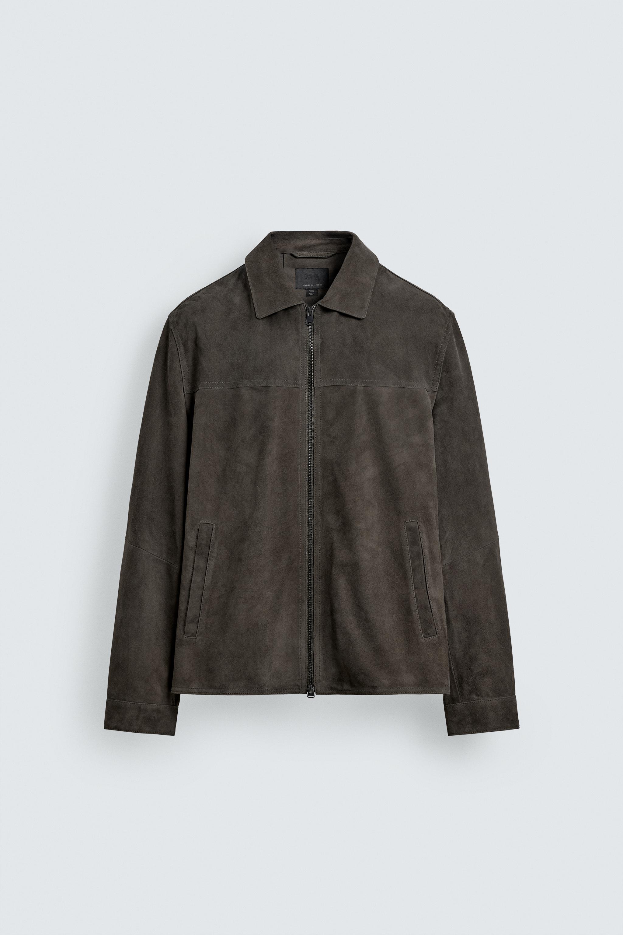 SUEDE LEATHER JACKET