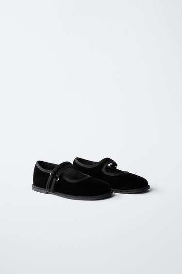 BALLERINES CLASSIQUES - Noir de Zara