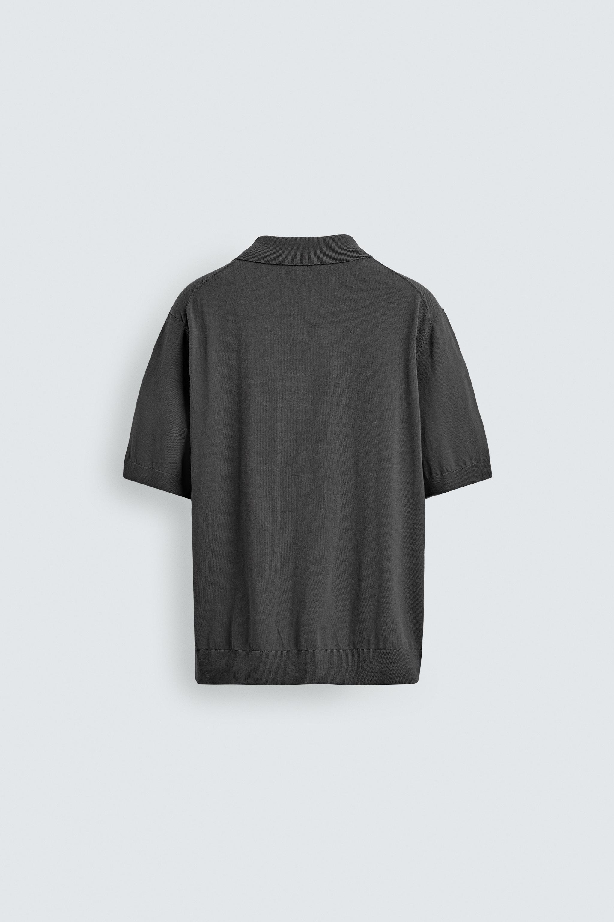 KNIT COTTON SHIRT