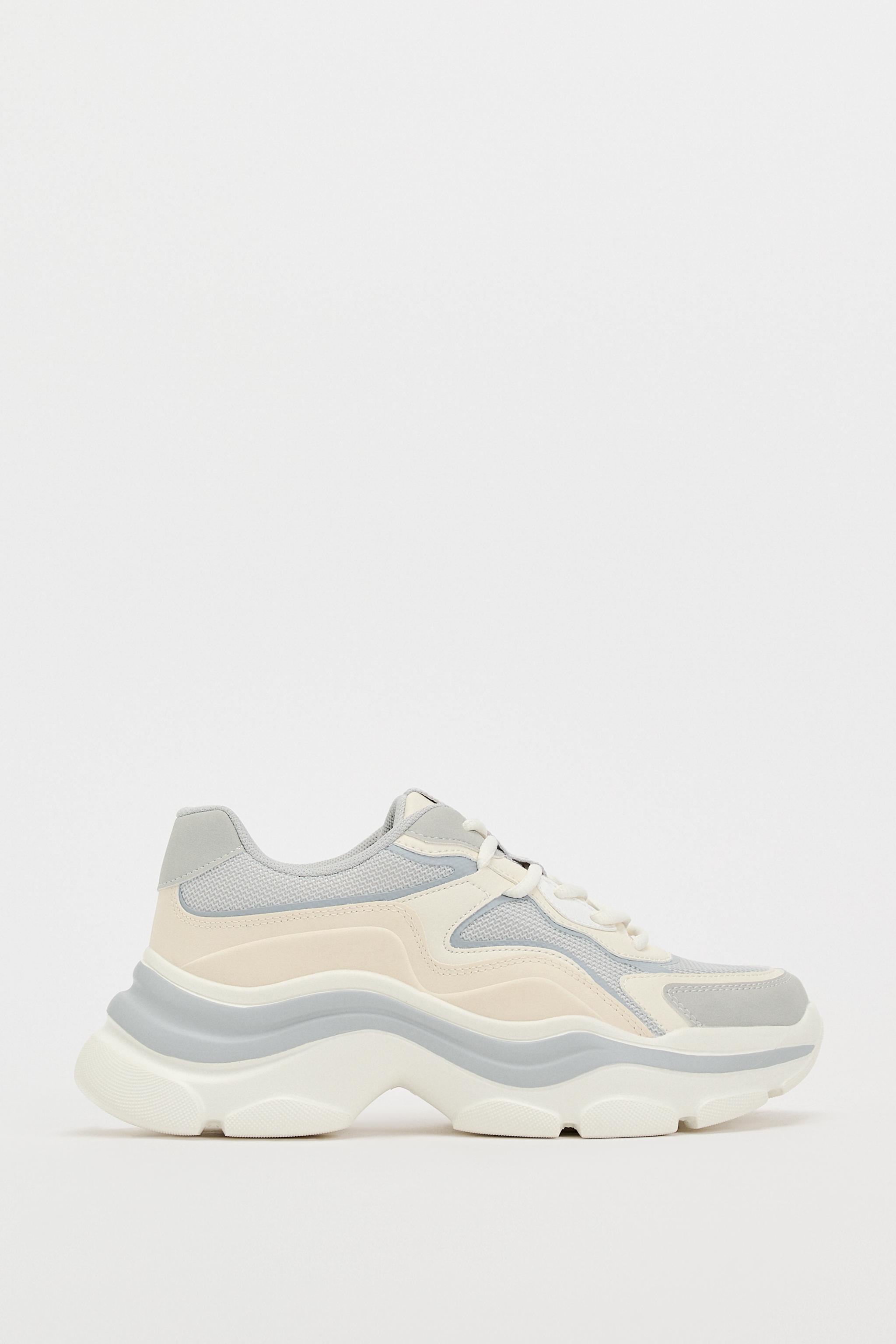 Chunky trainers clearance womens zara