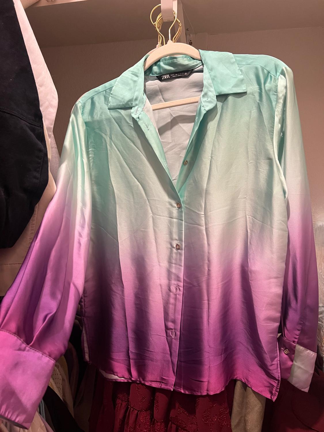 TIE-DYE PRINT SHIRT - Image 2