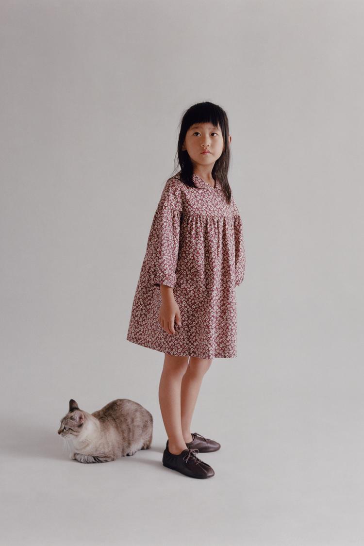 Vestido estmapado florecitas
