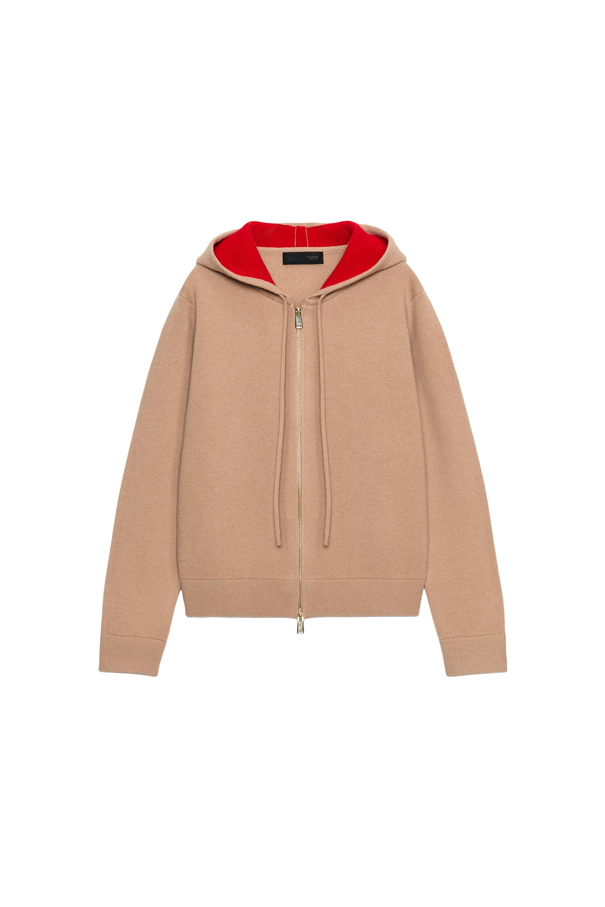 CHAQUETA 95% LANA CAPUCHA